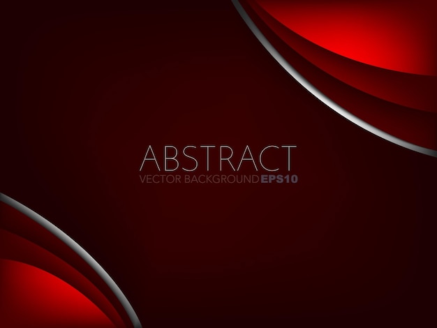 fondo de superposición de línea de curva de vector gráfico para diseño de texto y mensaje