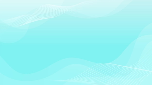 Fondo Sutil Azul Degradado De Onda