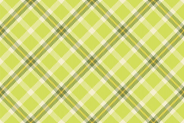 Fondo de tartan sin costuras de patrón vectorial de textura con un textil de control de tela a cuadros