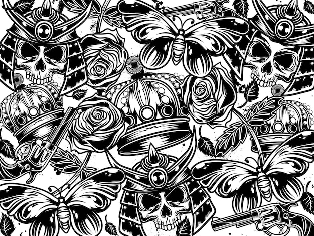 El fondo del tatuaje del graffiti 9