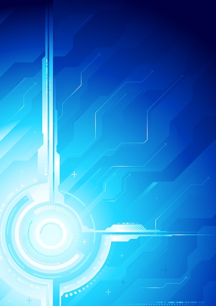 Fondo técnico abstracto para su propio diseño