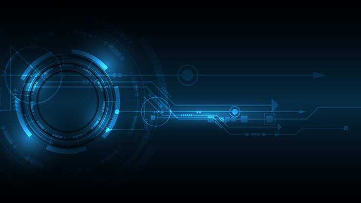 Vector fondo de tecnología abstracta concepto de comunicación de alta tecnología