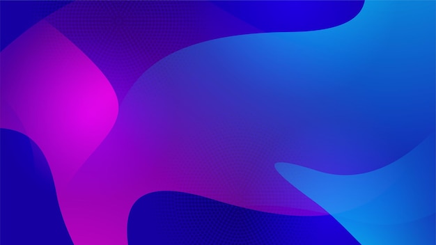 Fondo de tecnología abstracta con degradado de color azul y rosa Concepto de tecnología digital de computadora de alta tecnología Ilustración de vector de comunicación de tecnología abstracta