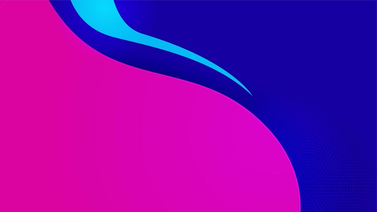 Vector fondo de tecnología abstracta con degradado de color azul y rosa concepto de tecnología digital de computadora de alta tecnología ilustración de vector de comunicación de tecnología abstracta