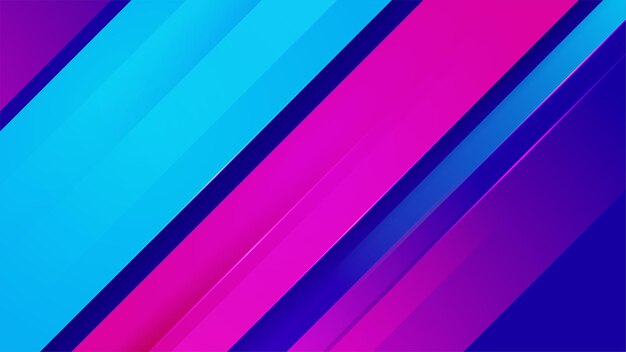 Fondo de tecnología abstracta con degradado de color azul y rosa Concepto de tecnología digital de computadora de alta tecnología Ilustración de vector de comunicación de tecnología abstracta