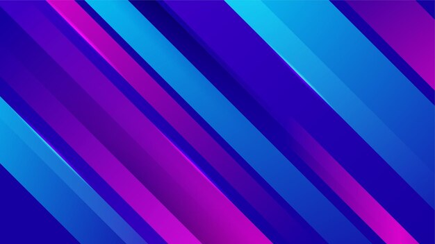 Fondo de tecnología abstracta con degradado de color azul y rosa Concepto de tecnología digital de computadora de alta tecnología Ilustración de vector de comunicación de tecnología abstracta