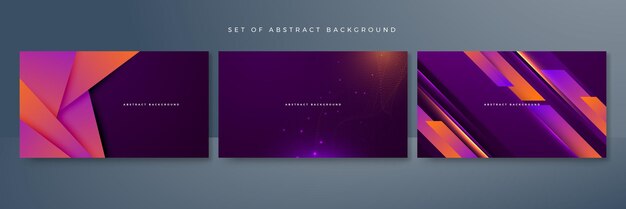 Fondo de tecnología abstracta con efecto de luz de neón de movimiento Ilustración vectorial