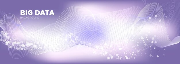 Fondo de tecnología abstracta futurista luz