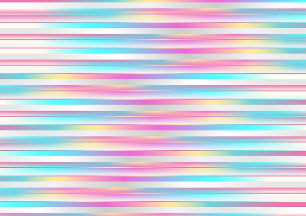 Fondo de tecnología abstracta geométrica de rayas brillantes holográficas