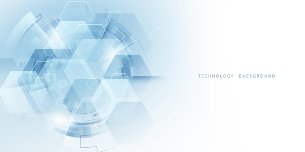 Fondo de tecnología abstracta ilustración vectorial de diseño moderno