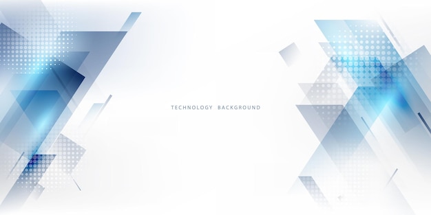 Fondo de tecnología abstracta ilustración vectorial de diseño moderno