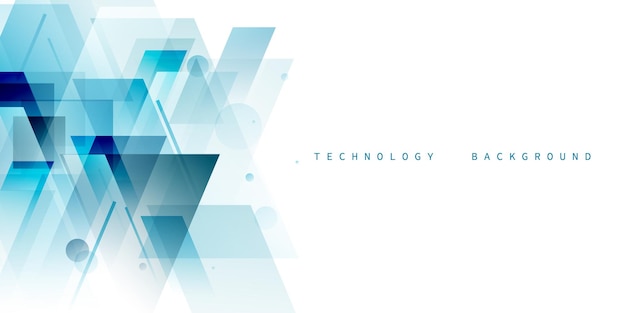 Fondo de tecnología abstracta ilustración vectorial de diseño moderno