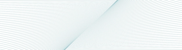 Fondo de tecnología abstracta de líneas curvas azules brillantes