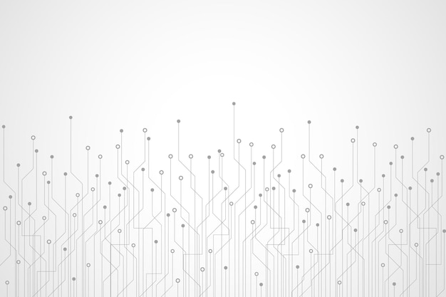 Fondo de tecnología abstracta placa de circuito