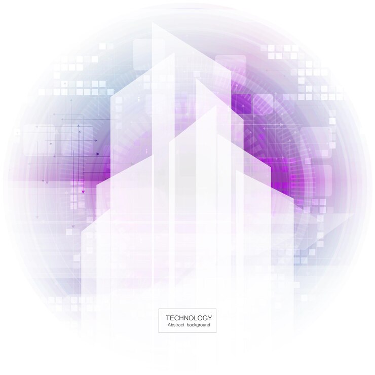 Vector fondo de tecnología abstracta con varios elementos tecnológicos. ilustración vectorial 10 eps