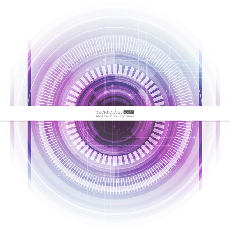 Vector fondo de tecnología abstracta con varios elementos tecnológicos. ilustración vectorial 10 eps