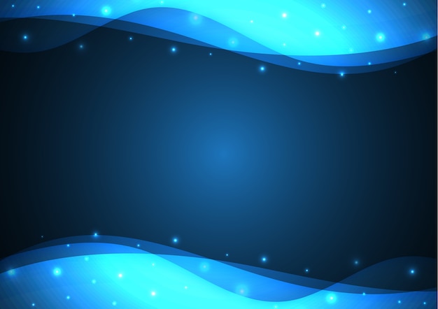Fondo de tecnología abstracto onda espacio de copia