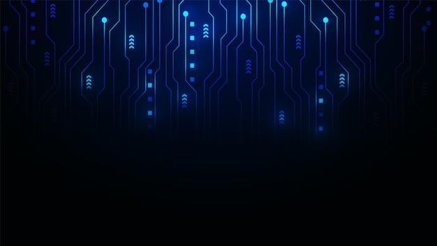 Fondo de tecnología con alta tecnología digital