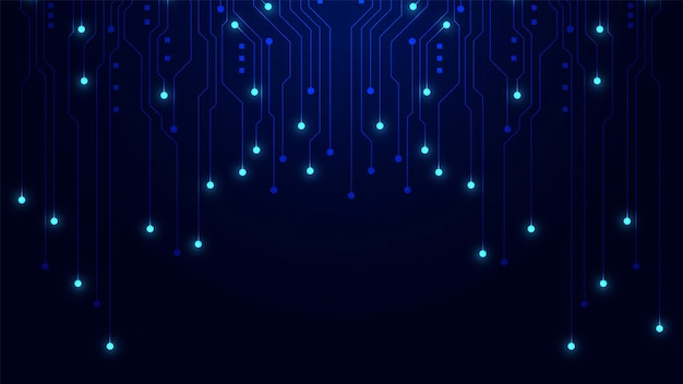 Fondo de tecnología con alta tecnología digital