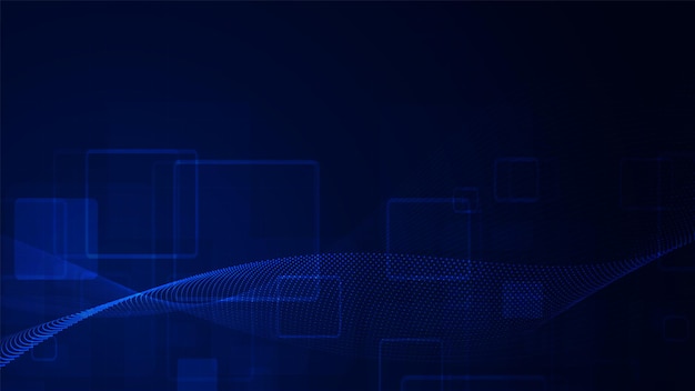 Fondo de tecnología con alta tecnología digital