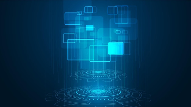 fondo de tecnología de alta tecnología