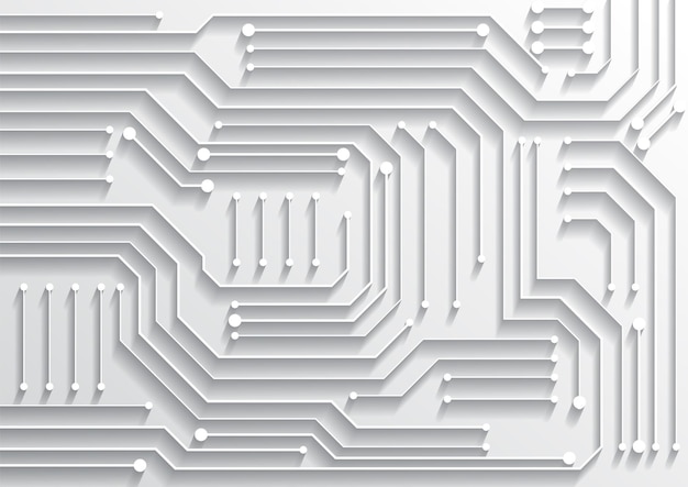 Fondo de tecnología de circuito con sistema de conexión de datos digitales de alta tecnología y diseño electrónico de computadora