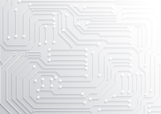 Fondo de tecnología de circuito con sistema de conexión de datos digitales de alta tecnología y diseño electrónico de computadora