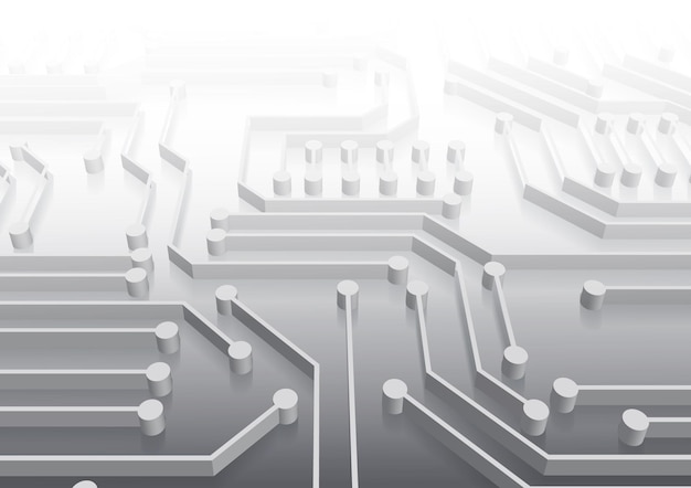 Fondo de tecnología de circuito con sistema de conexión de datos digitales de alta tecnología y diseño electrónico de computadora