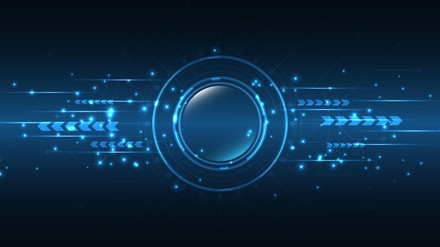 Fondo de tecnología. Concepto de comunicación de alta tecnología