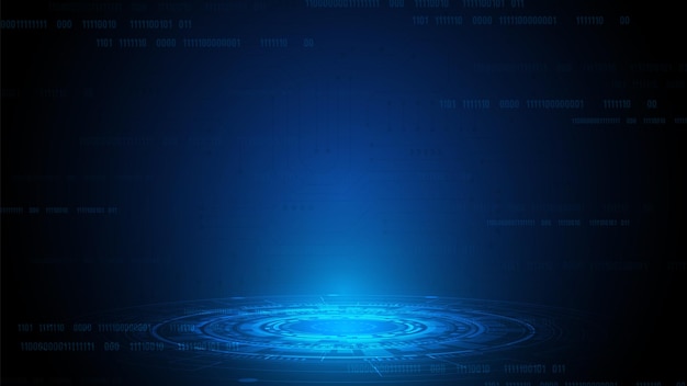 Fondo de tecnología con datos digitales de alta tecnología.
