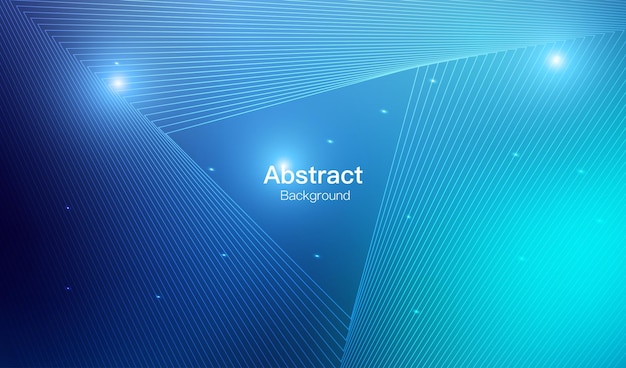 Fondo de tecnología futurista Ilustración de vector de malla de degradado de color borroso abstracto