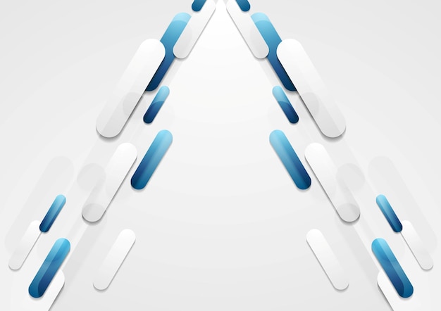 Fondo de tecnología geométrica gris azul abstracto. Diseño vectorial