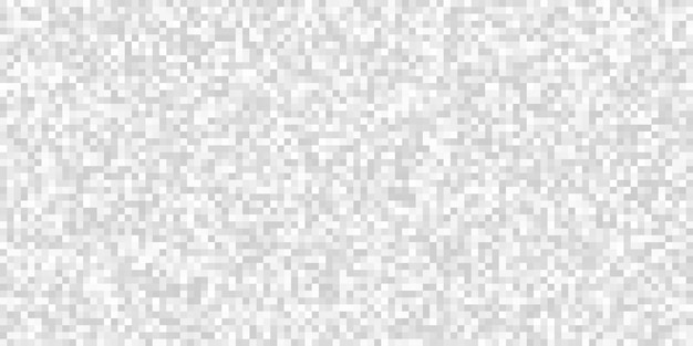 Fondo de tecnología horizontal con píxeles grises abstractos Fondo de patrón de píxeles comerciales Vector