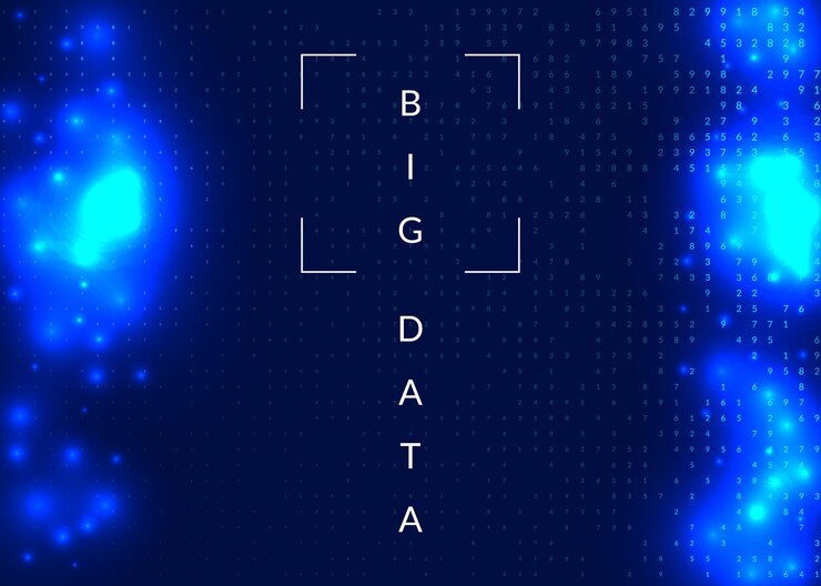Vector fondo de tecnología de inteligencia artificial. tecnología digital, aprendizaje profundo y concepto de big data. visual abstracto para la plantilla de información. telón de fondo de tecnología de inteligencia artificial industrial.