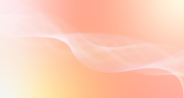 Fondo De Tecnología De Luz Ondulada Suave Hermosa