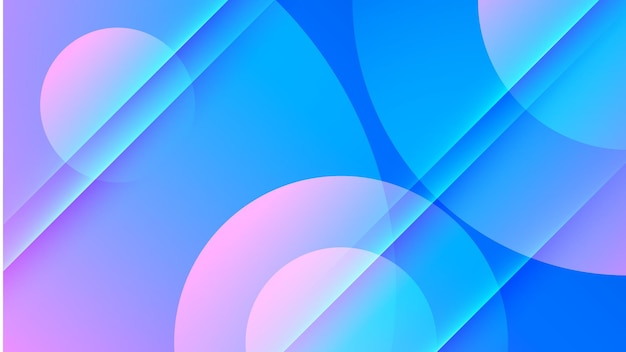 Fondo de tecnología moderna azul y rosa Movimiento abstracto de alta velocidad Movimiento dinámico colorido en fondo azul para concepto de fondo de diseño de pancartas o carteles