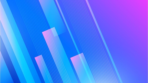Fondo de tecnología moderna azul y rosa Movimiento abstracto de alta velocidad Movimiento dinámico colorido en fondo azul para concepto de fondo de diseño de pancartas o carteles