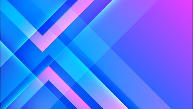 Fondo de tecnología moderna azul y rosa Movimiento abstracto de alta velocidad Movimiento dinámico colorido en fondo azul para concepto de fondo de diseño de pancartas o carteles