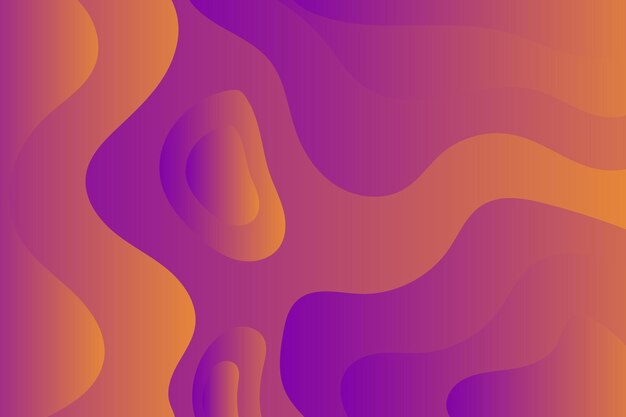 Fondo de tecnología de ondas púrpuras abstractas vectoriales