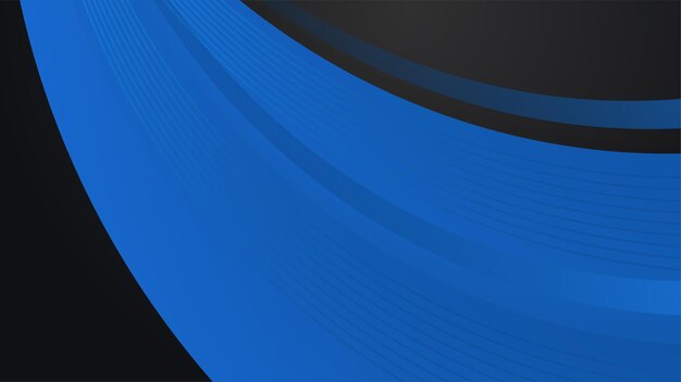 Fondo de tecnología poli geométrica futurista abstracta azul ciencia y tecnología ilustración vectorial