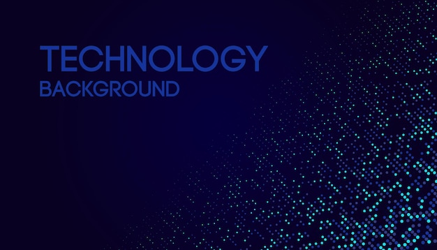 Fondo de tecnología de puntos Flujo de datos digital Tecnología de datos Líneas Transmisión de datos inalámbrica
