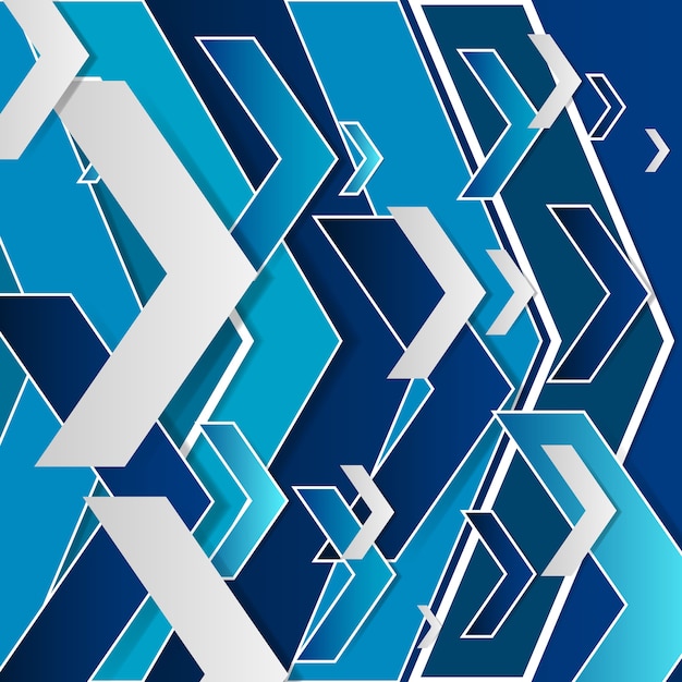 Fondo tecnológico abstracto azul