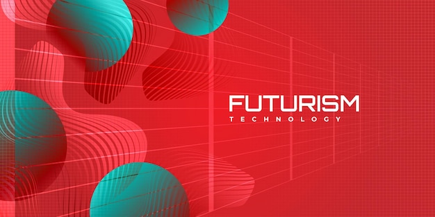 Fondo tecnológico abstracto con formas geométricas y concepto futurista Diseño de fondo de alta tecnología y grandes datos