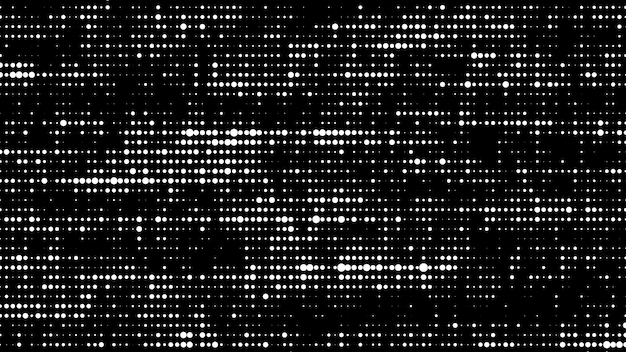 Fondo tecnológico abstracto con puntos y líneas de conexión Concepto de red Tecnología de datos