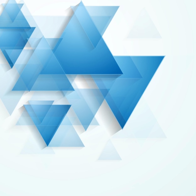 Fondo tecnológico azul brillante Diseño vectorial