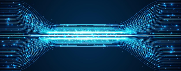 Fondo tecnológico Concepto de visualización de big data