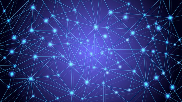Fondo tecnológico Forma geométrica