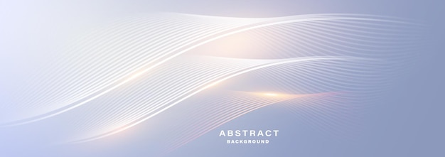 Fondo tecnológico con líneas de onda abstractas