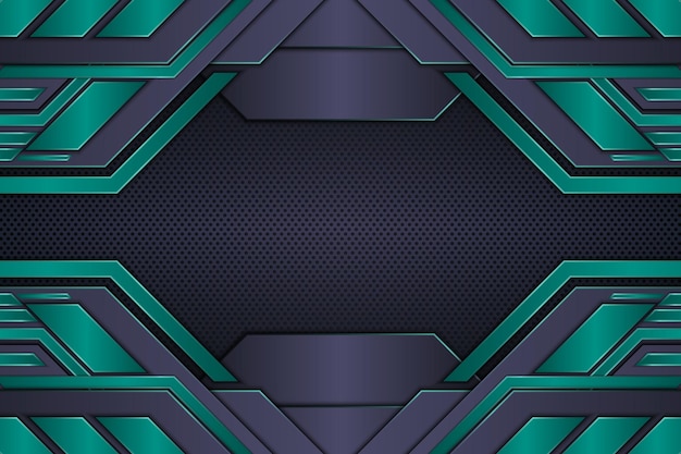 Fondo tecnológico con rayas de neón
