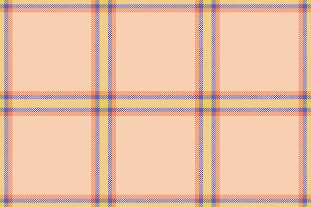 Fondo de tela escocesa de patrones sin fisuras en color beige textura de tela vectorial para impresión textil papel de regalo tarjeta de regalo o papel tapiz